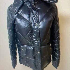 Kids Black Puffer Jacket